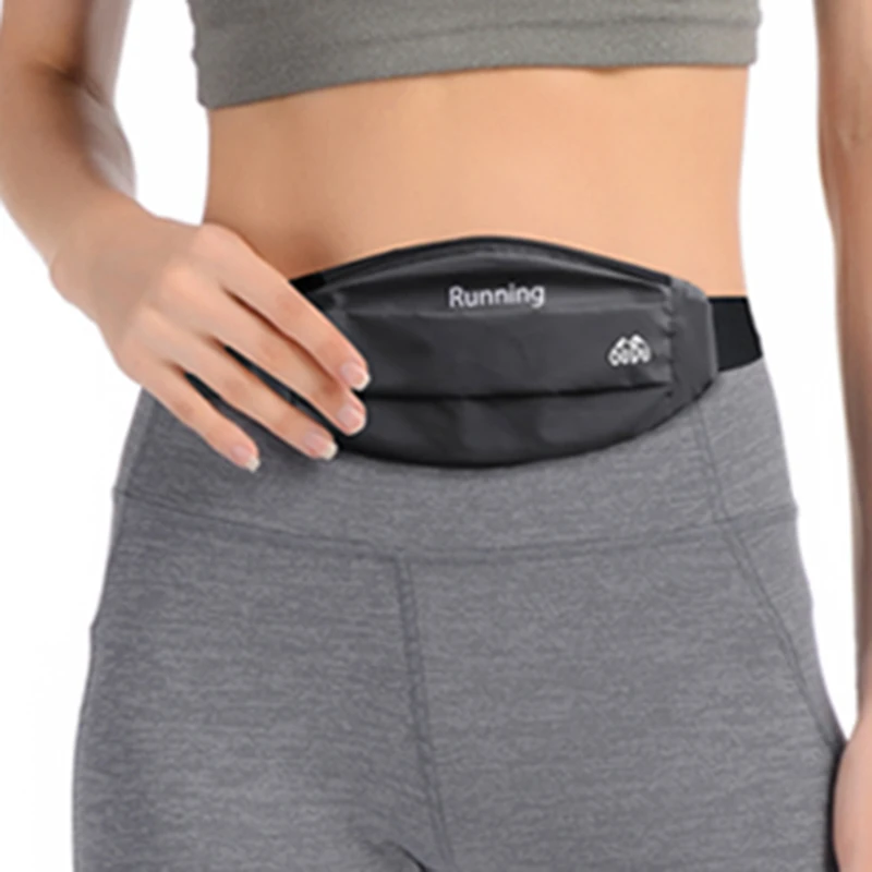 New mobile phone waist bag, running small waist bag, outdoor sports waist bag, night running reflective waist bag, waterproof 7.