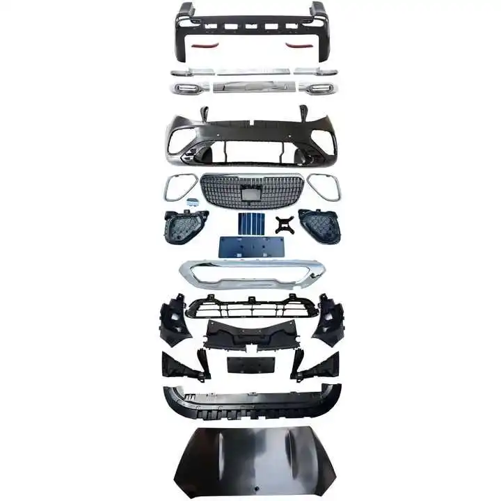 

2025 New Maybach Style Front Bumper Bodykit for 2014+ Mercedes-Benz V Class Metris Vito W447 W448 Full Maybach Upgrade Style Kit