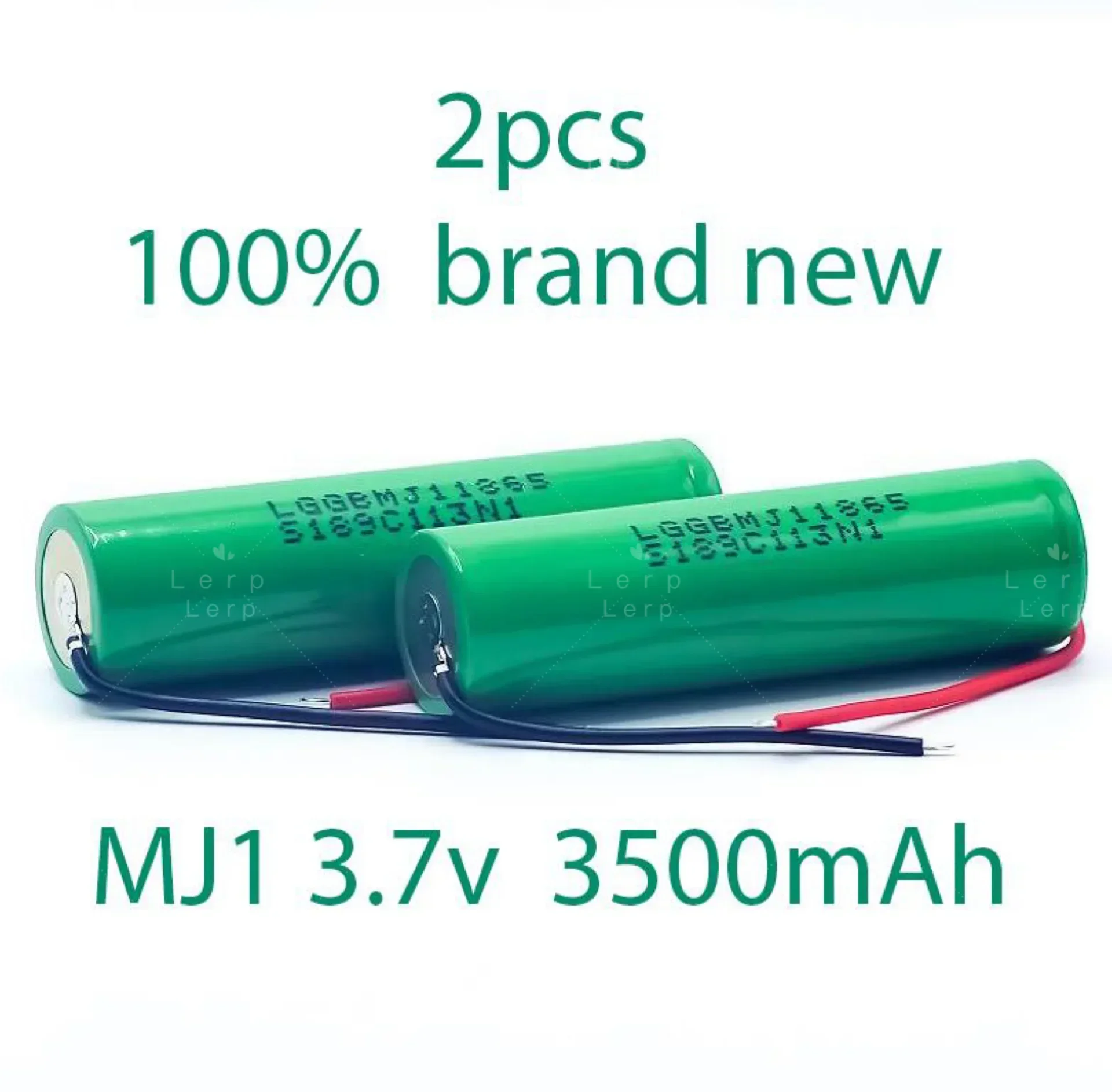 new 18650 MJ1 3.7V 3500mAh rechargeable lithium battery, high-power discharge 30A, high current self-made