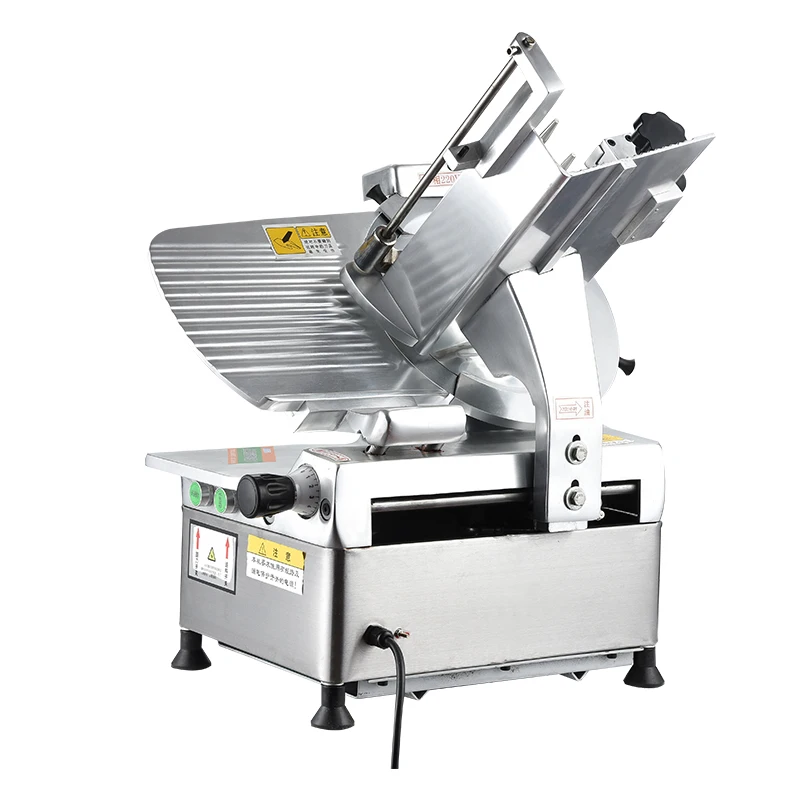 Stainless Steel Cold Cut Meat Cutting Machine Commercial Electric Vertical Automatic Slicing Slice Slicer Machine for Meat
