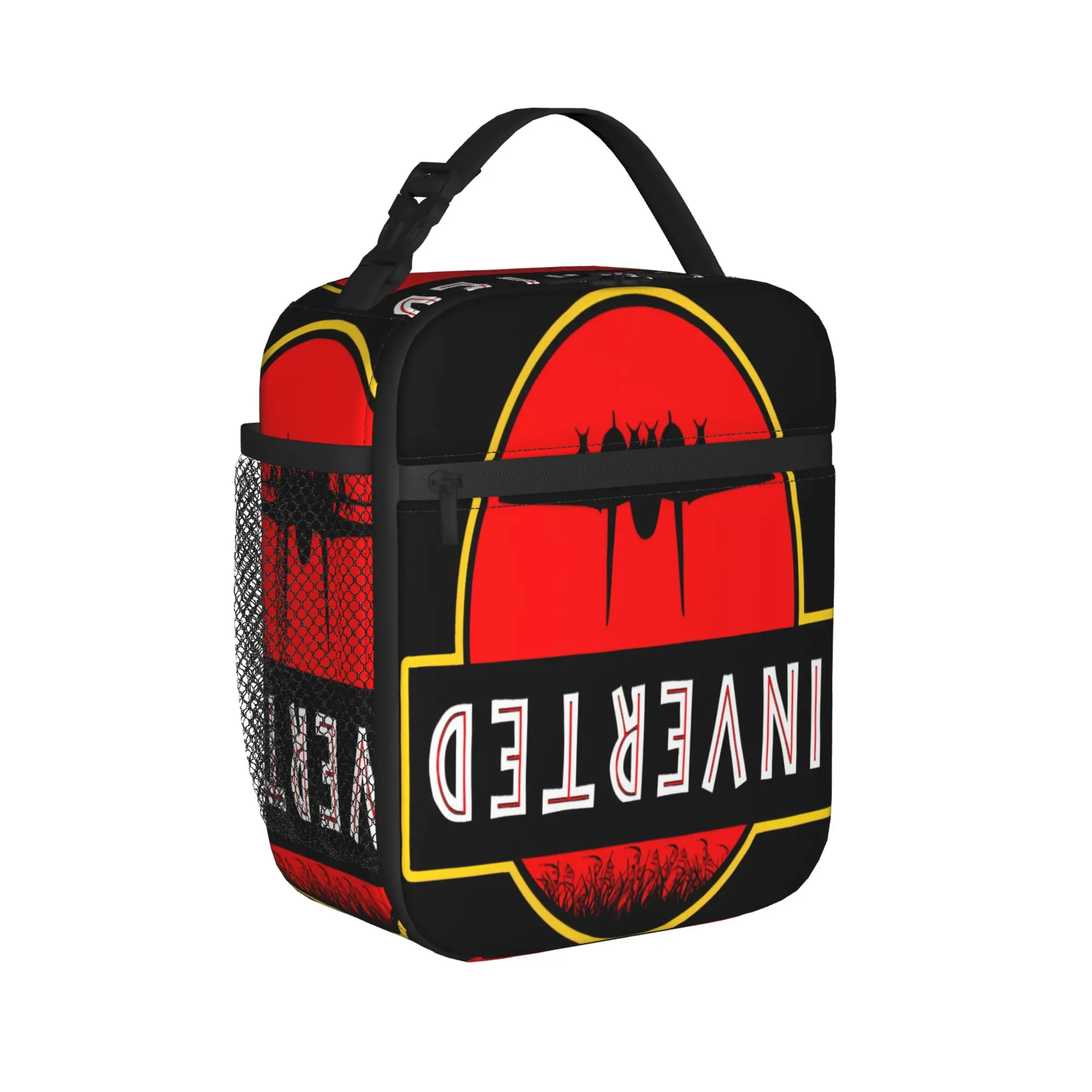 Top Gun Jurassic Park Inverted Lunch Bag Portable Insulated Lunch Box  Travel Graphic  Cooler Bag Cute Oxford Tote Food Bags