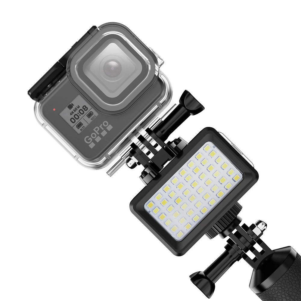 Seafrogs 60M Waterproof Case Hot Suit With Light For GoPro 12 11 10 9 Black 7 8 Protective Diving Underwater Housing Accessory