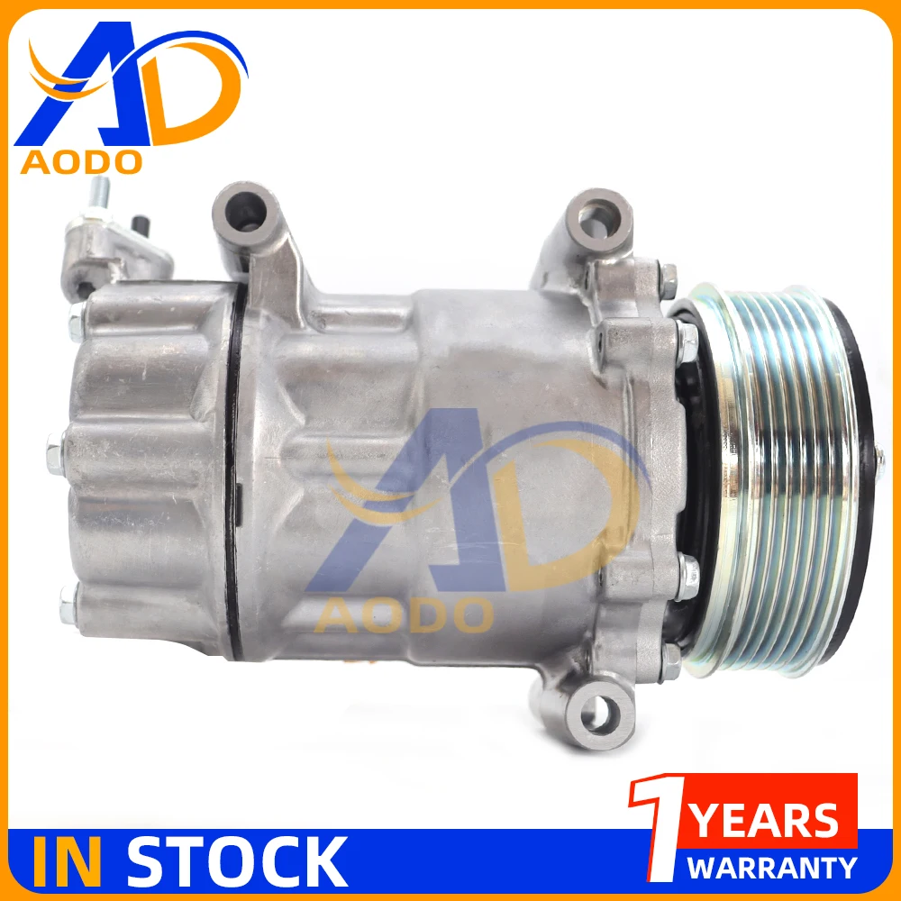 

SD6V12 Air Conditioner Compressor For Peugeot 206 307 Citroen C2 C3 Fiat Berlingo 9655191680 9671456680 6453XJ 6453QG 6453QE