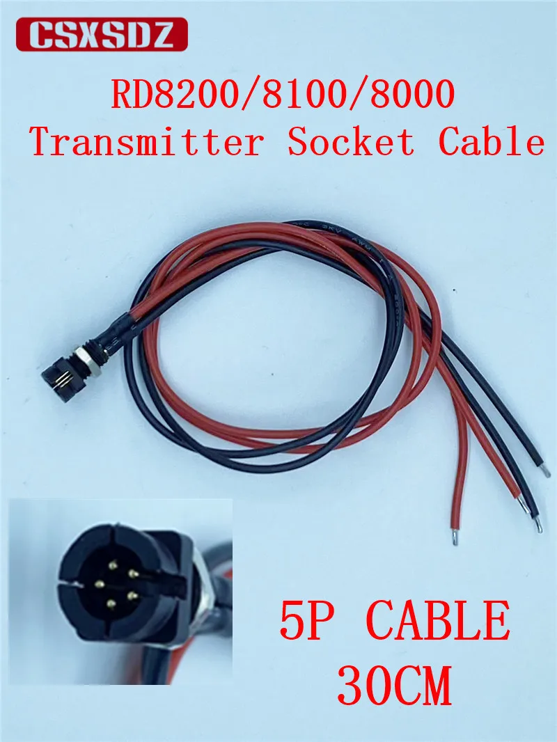 NEW Power Cable for RD8000 RD8100 RD8200 RD7200 Radiodetection pipeline detector transmitter power socket cable Repair accessory