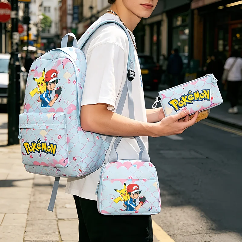 3pcs-backpack-set-lightweight-breathable-poke-mon-large-capacity-shoulder-bag-schoolbag-lunch-bag-pencil-case-stationery