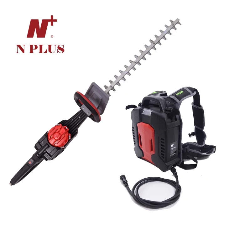 Nplus high quality 1.2KW hedge trimmer tea pruning machine with 10h running time without battery pack