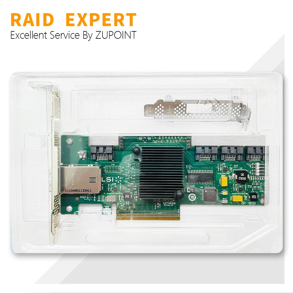 Imagem -03 - Zupoint-raid Cartão Controlador Lsi 92124i 6gbps Sata Hba P20 Modo de ti Zfs Nas Pci e Expansor