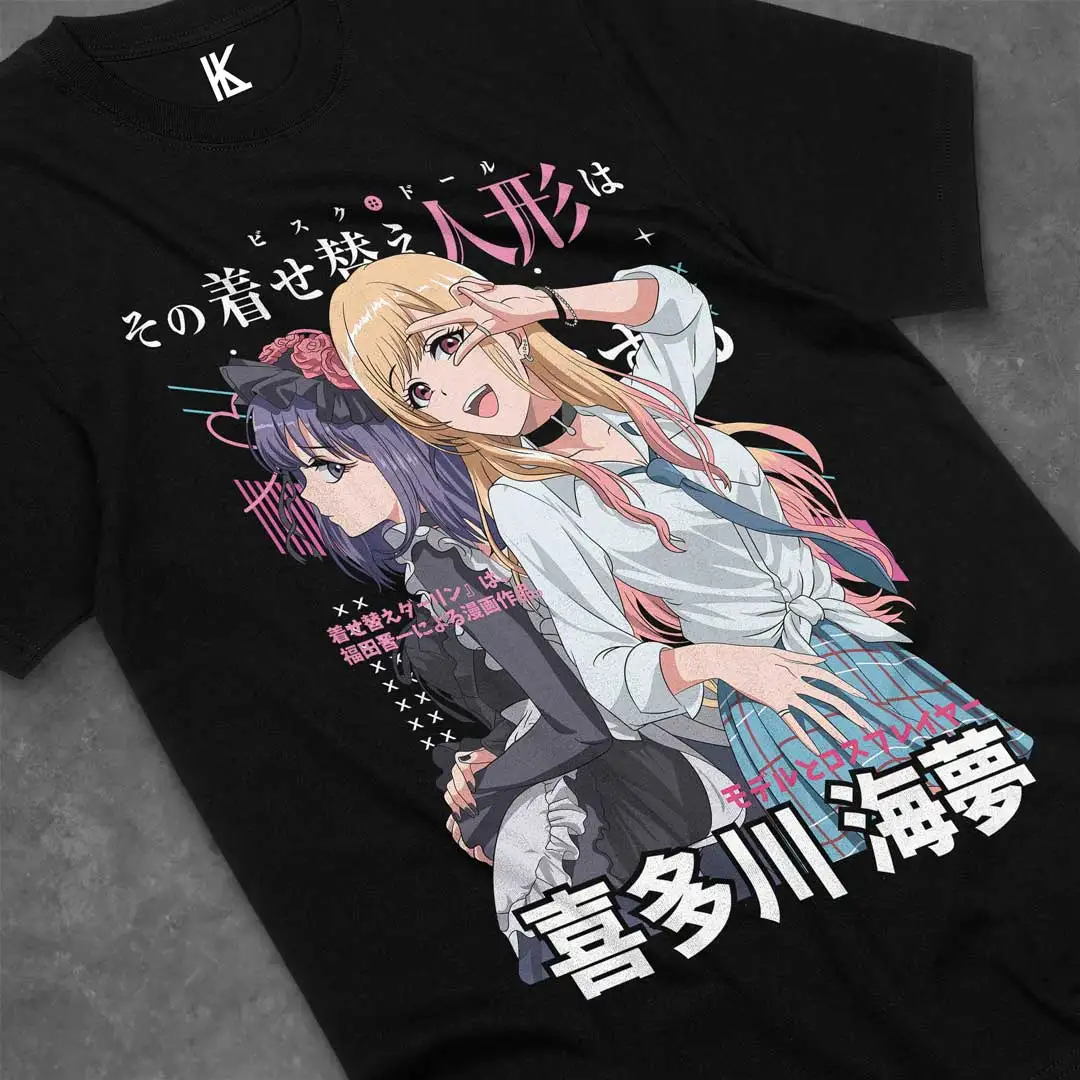 My Dress Up Darling Tshirt Marin Kitagawa Shirt Wakana Gojo T-Shirt Anime Tee Cotton