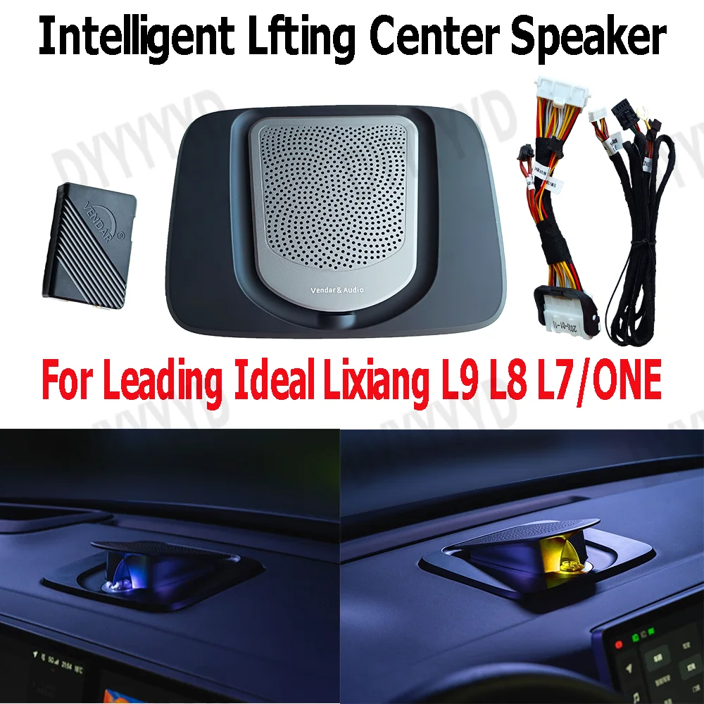 

Car Lifting Speakers Refit for Li Auto Lixiang L7L9 L8 One Audio Upgrade Ambient LED Light Tweeter Lift Set Interior Accessories