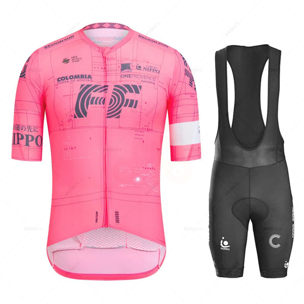 Breathable Cycling Jersey Set for Men, MTB Clothing, Mountain Bike Wear, Bicycle Clothes, Summer, New Team