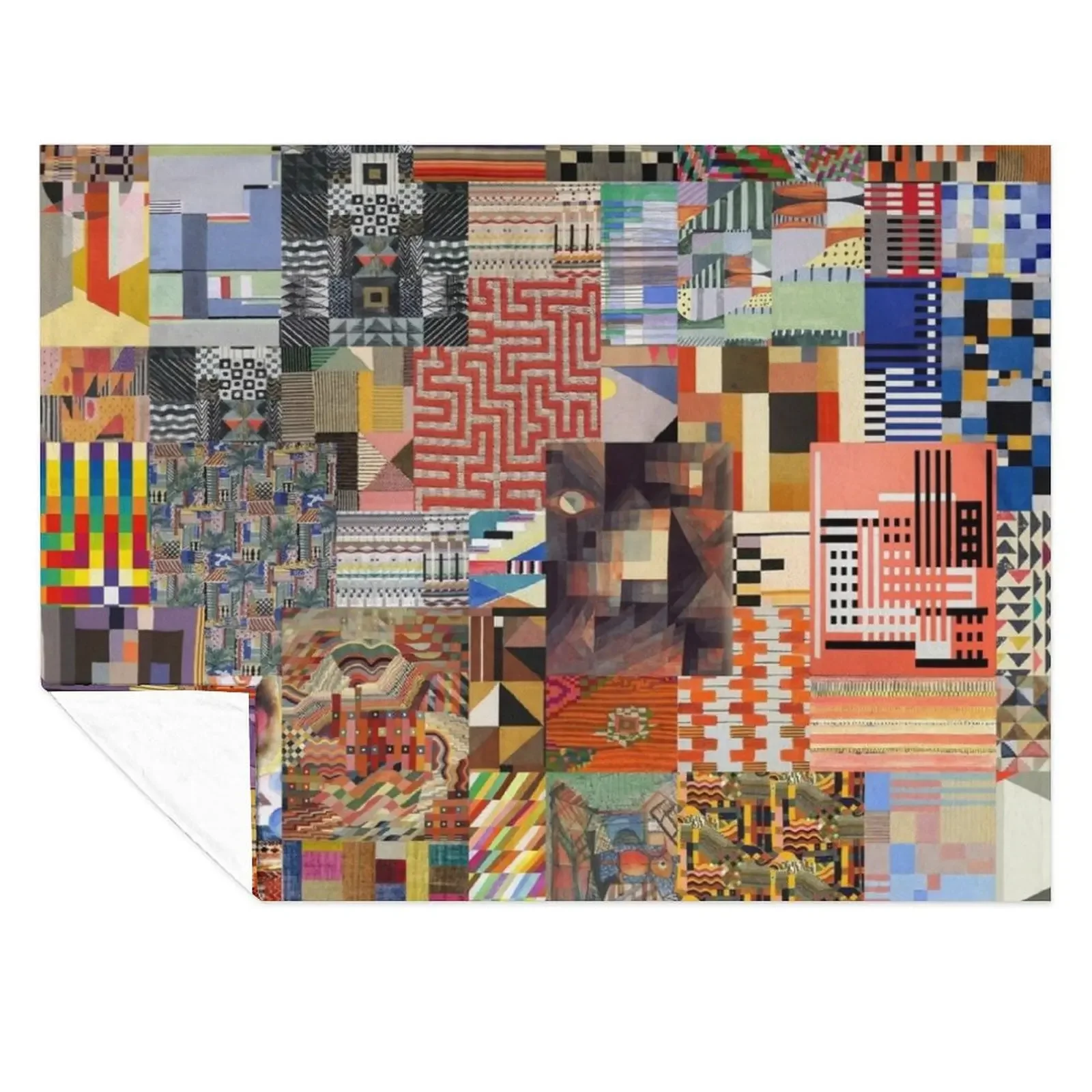

Bauhaus Art Throw Blanket Soft Big Baby blankets and throws blankets ands Blankets