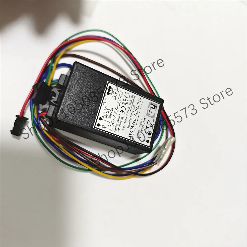 Microscope Power Supply SZL03H03-045V075X With Switch 10K Potentiometer For Tihs