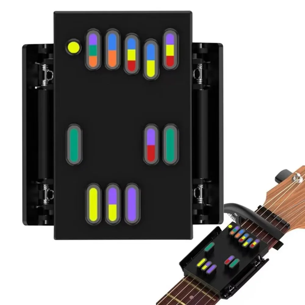 D Chord Guitar Chord Presser C Chord One-Key Chord Ukulele Aid Chords Trainer Finger Painless Chord Learning System