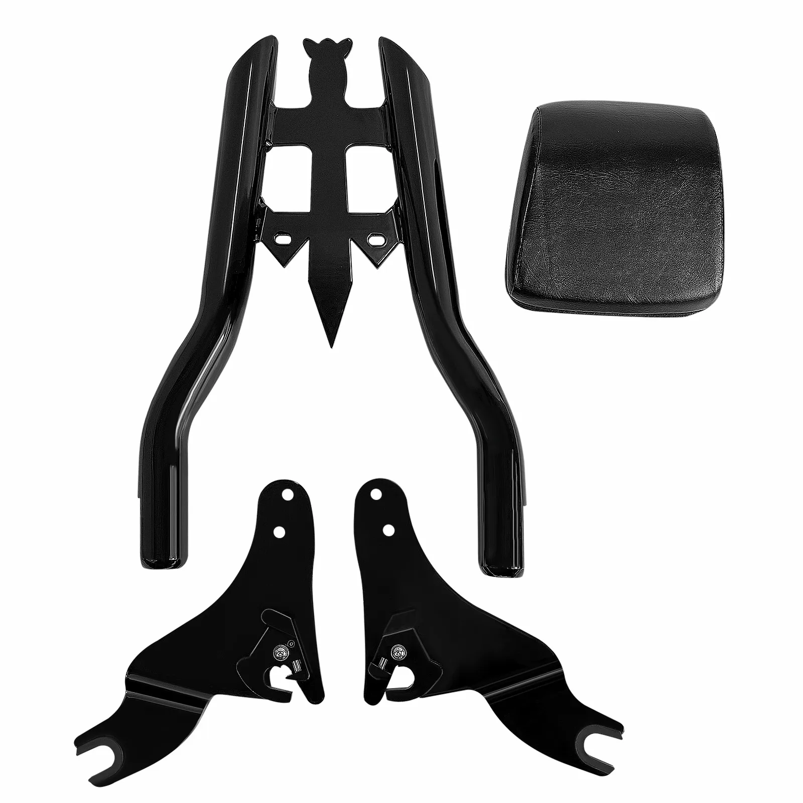 Motorcycle Rear Backrest Sissy Bar for Harley Touring Models 2009-2026 Road King Special CVO Road Glide Street Glide ST Limited view 6