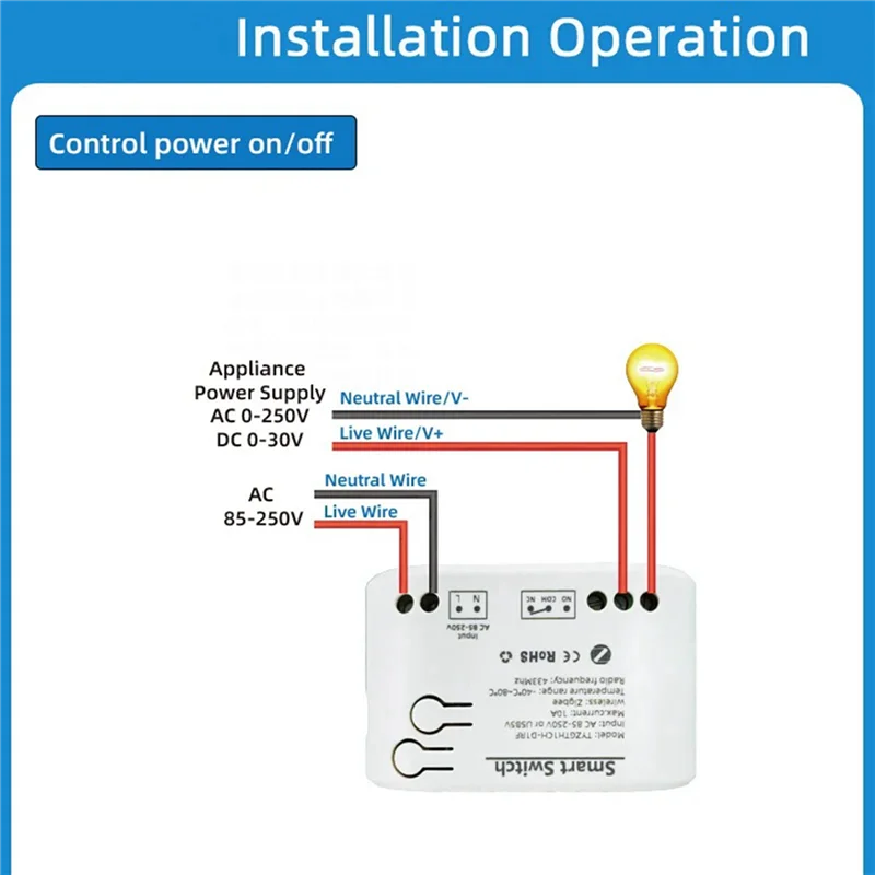 phile-4x-tuya-スマート-zigbee-スイッチ温度センサーパッシブドライコンタクト-zigbee-リレーホームアシスタント-ac-85-250v-で動作