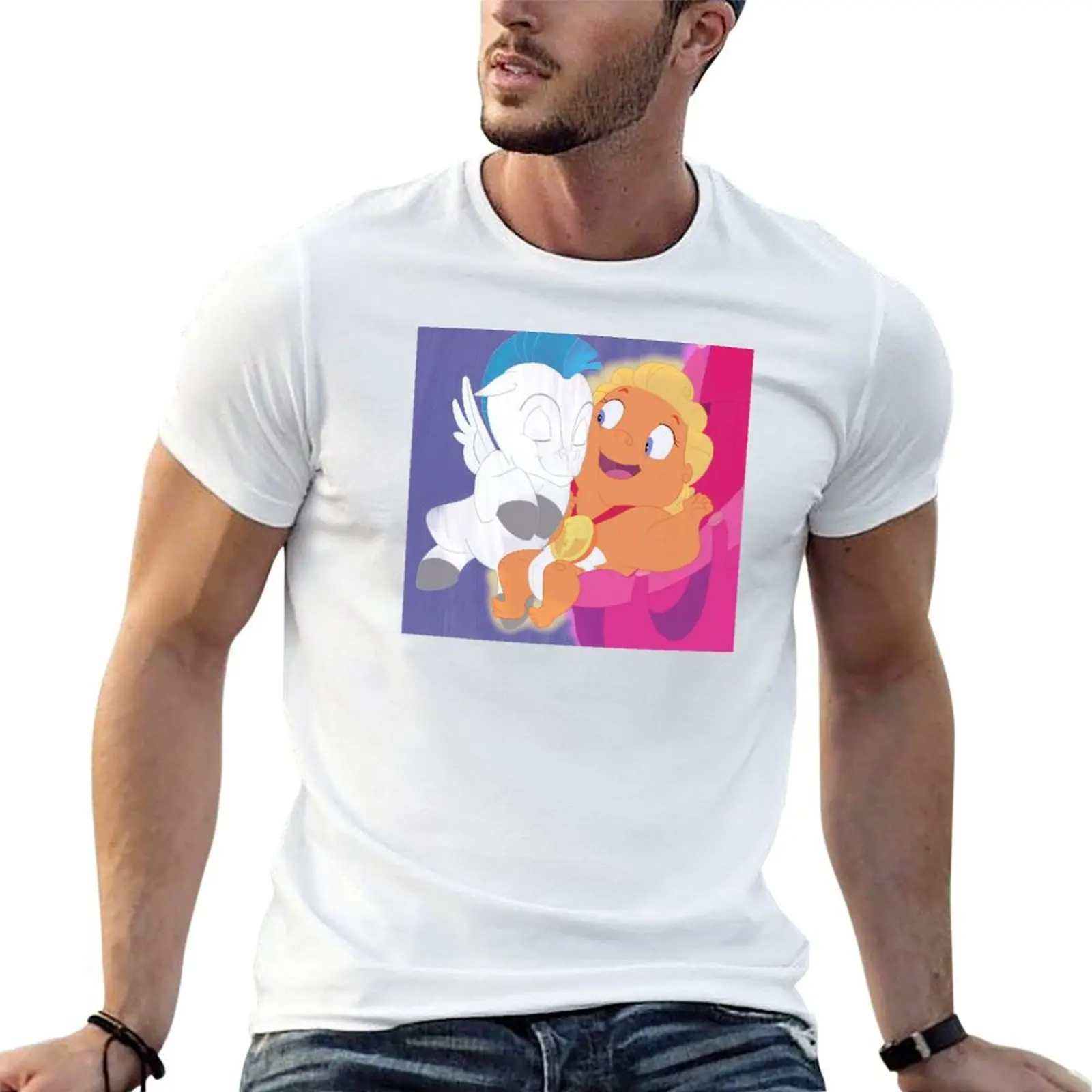 baby hercules T-Shirt anime t shirts oversize mens graphic t shirts t shirt custom print T-shirt