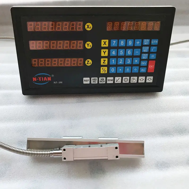 German open ma-gnetic gr-id ruler digital display, milling machine boring machine displacement ma-gnetic reading head