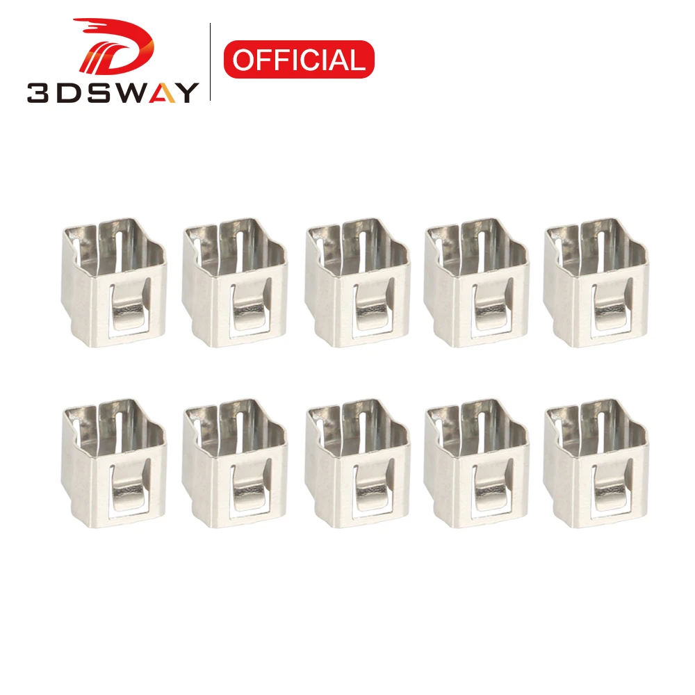 

Зажим для нагревательного блока 3D-принтера для деталей 3D-принтера Bambu Lab H2D/X1/P1P, зажимы для фиксации термистора, керамического нагревателя, зажимы для картриджа