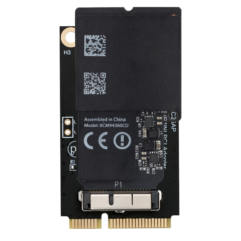 1750Mbps Dual Band 2.4G/5GHz BCM94360CD 802.11AC Bluetooth-compatible4.0 PCIe Kartu Nirkabel untuk MacOS Airdrop Handoff Hackin_right