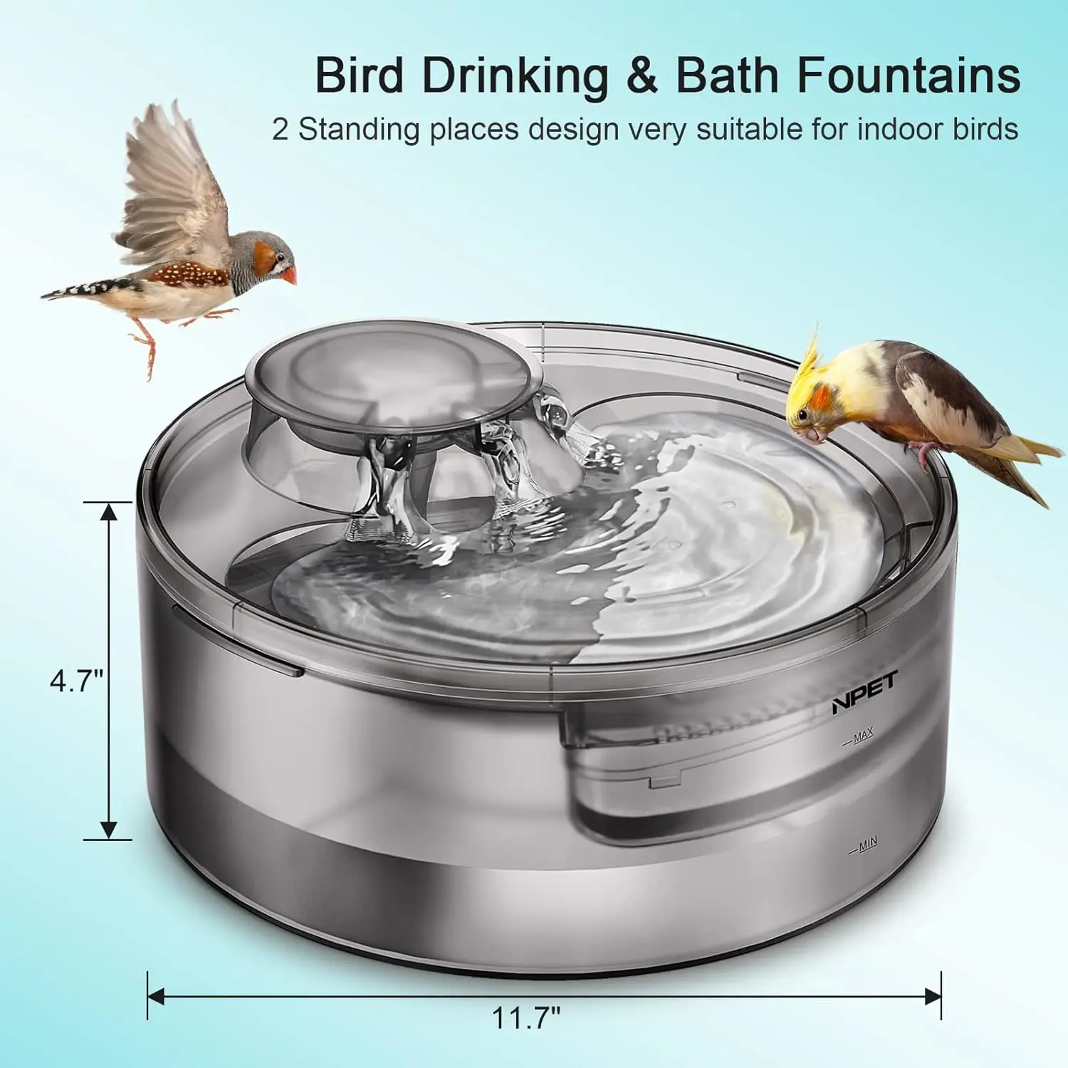 5L Large Automatic Pet Fountain 3
