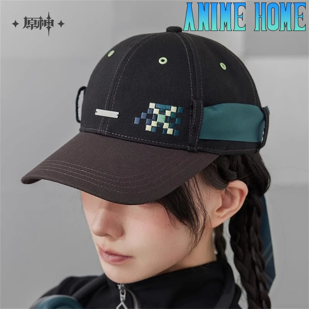 

Official Genshin Impact Kinich Ribbon Cowboy Baseball Cap For Women Men JK Props Hat Game Cosplay Friend Gift