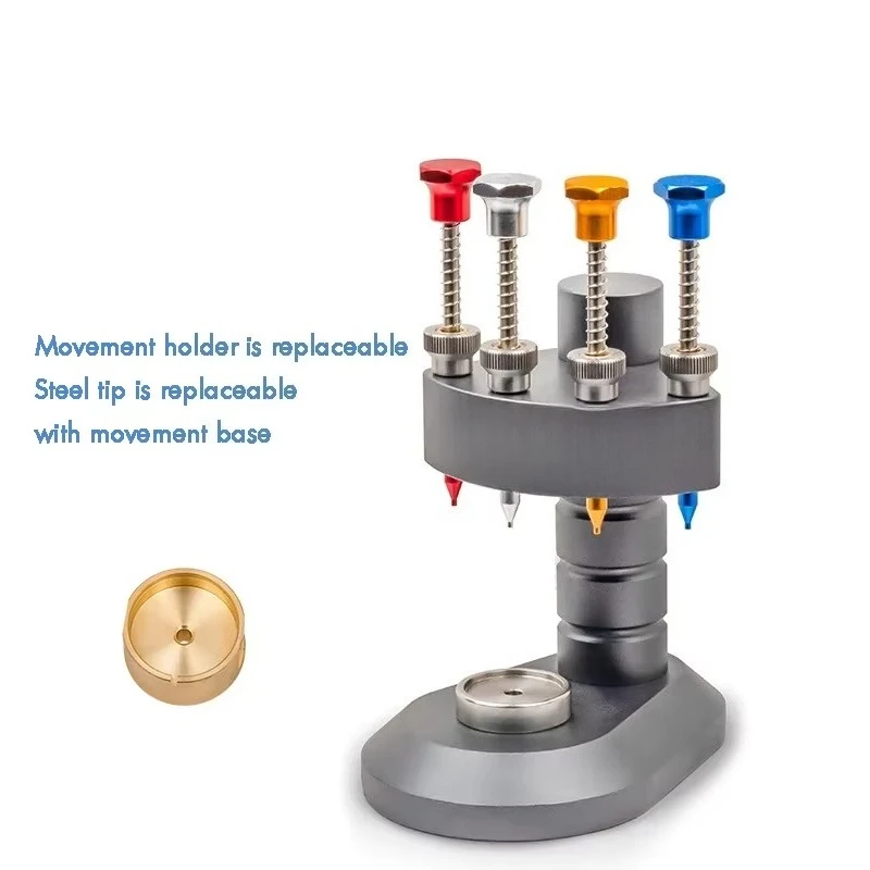 4-Pin Watch Hand Setting Tool 4-Position Watch Hand Installation & Fitting Tool Professional Watchmaker Watch Repair Accessory