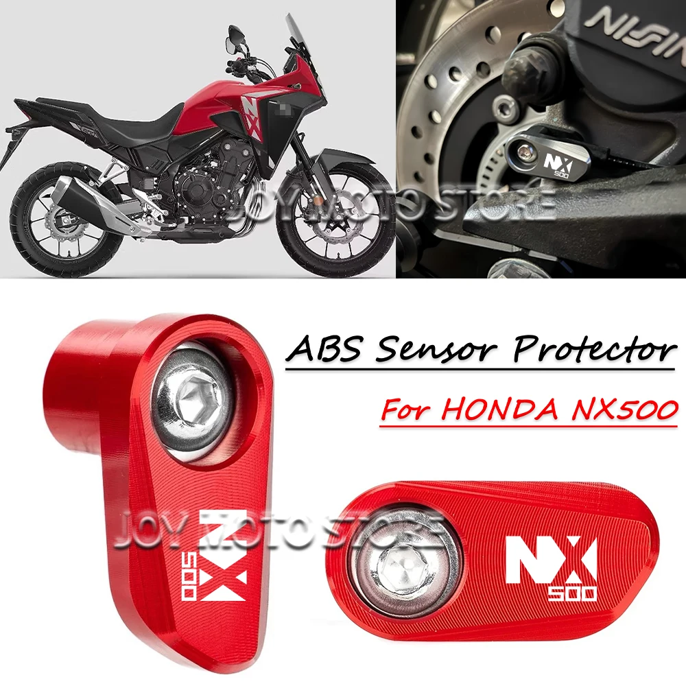 

For Honda NX500 nx500 Motorcycle Accessories Front Brake ABS Sensor Protective Front Wheel ABS Sensor Guard Protector