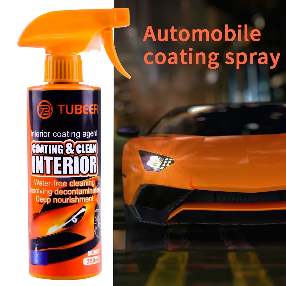 Car Interior Coating Agent Multiple Purpose Water-Free Spray for Cars Care Refurbished To Decontaminate and Dust Remover