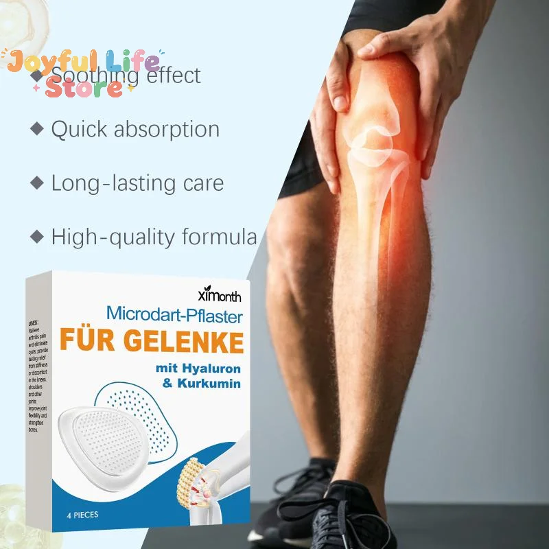 

Hot Hyaluronic Acid Joint Care Patches Gentle Ingredients Nourishing And Comfortable For Wrists Knees And Body