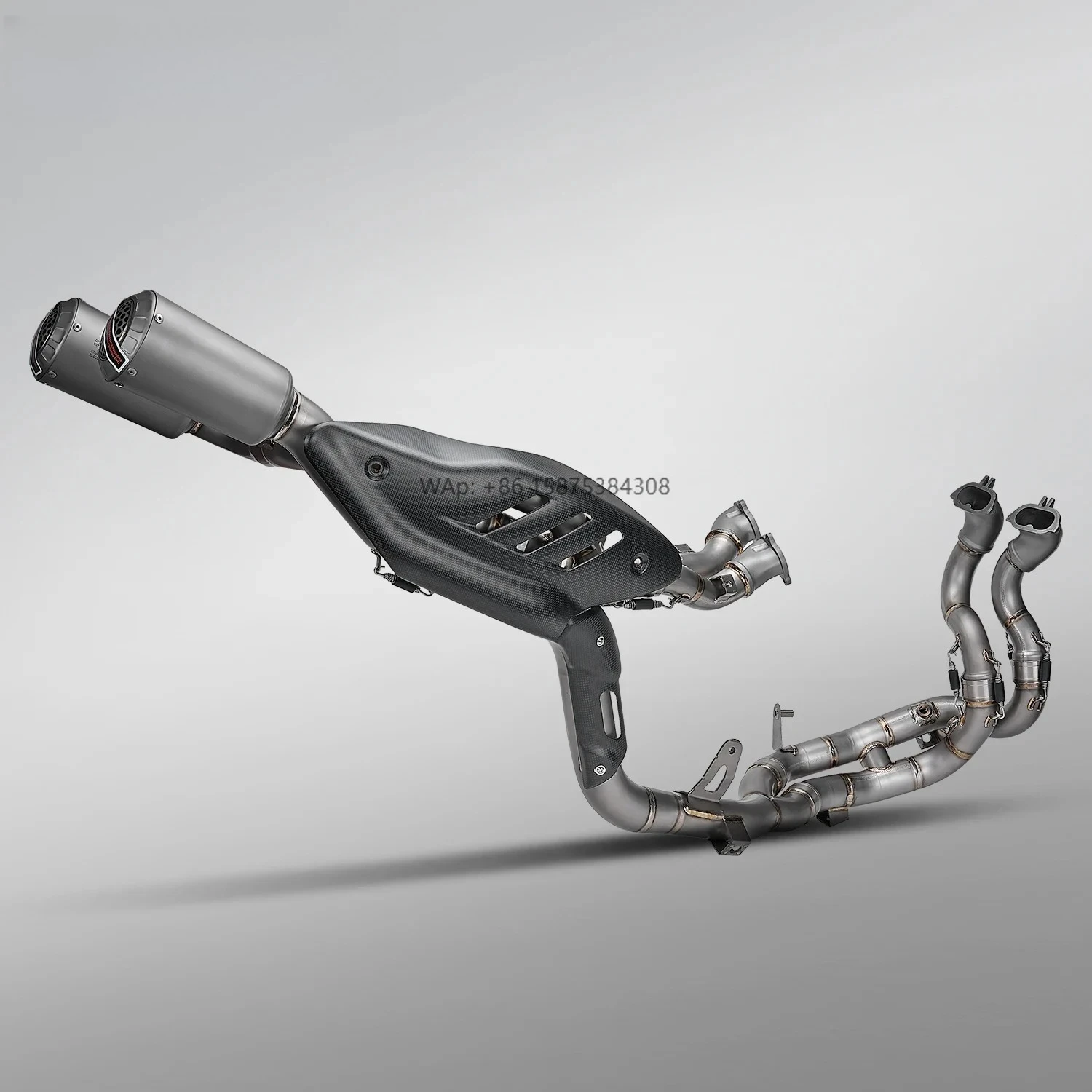 

For Duca V4 V4S 2025 Motorcycle Exhaust Titanium Alloy System Modification for Panigale V4 V4S Street Fighter V4 V4S 2025 New