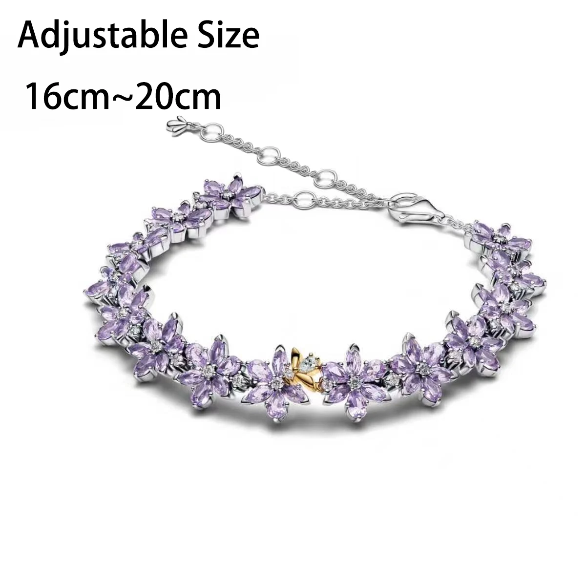 Nieuwe 925 Sterling Zilver Vierklaverblad Bloem Oor Stud Ring Hanger Kraal geschikt voor DIY Dames Armbanden Kettingen Sieraden Cadeaus