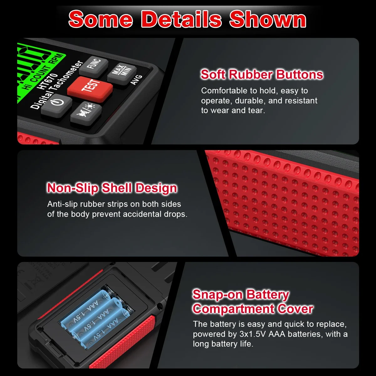 habotest-ht670-デジタルレーザータコメーター-非接触式rpmメーター-25-99999rpm-lcdバックライト付き-モーターエンジン速度測定用