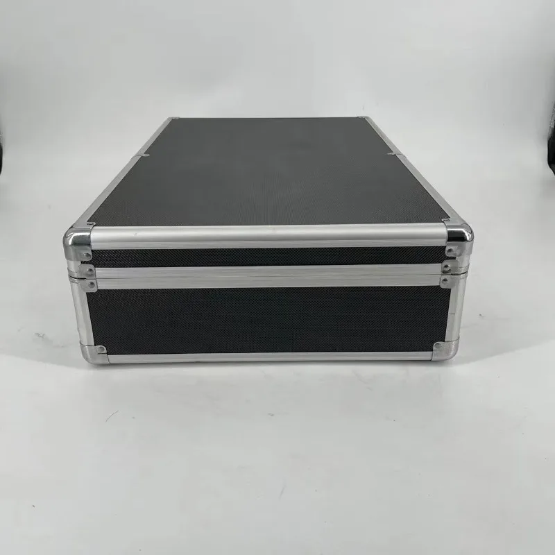 DPE061 Manufacturer Custom Size Black Rigid Portable Aluminum Security Display Tools Carry Case with Internal baffles