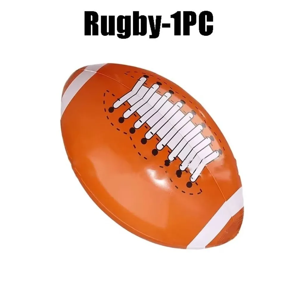 1PC Inflatable Sports Balls Baseball Style Rugby Style Beach Football Balls Float Design Balloon Material Pool Float Balls