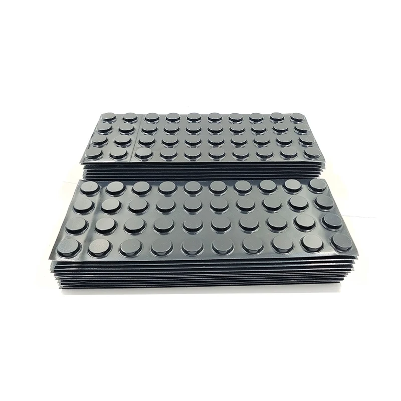 

Bumpon Protective SJ5744 Black Self-Adhesive Skid-resistance Shock-proof Rubber Bumper 19.05mm*4.06mm 40PCS/Sheet