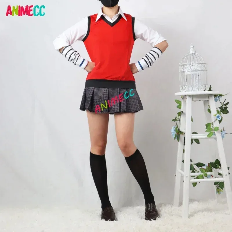 

aaa12 3ANIMECC Midari Lkshima Kakeguruis Cosplay Costume Wig Japanese School Uniform Halloween Party Outfits for Women Girls