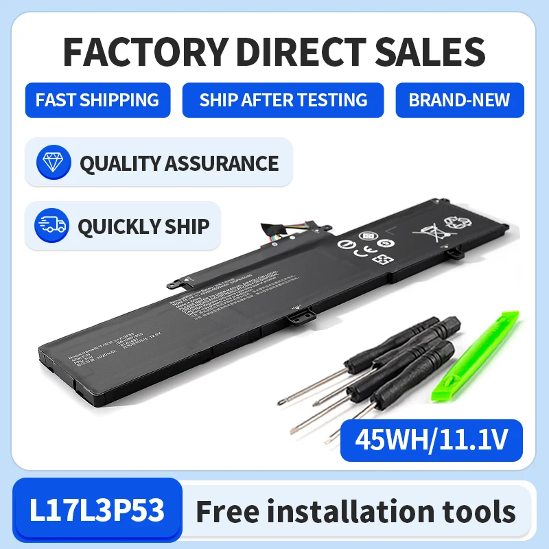 Somi-L17L3P53 L17M3P55 L17C3P53 Battery for Lenovo ThinkPad S2 Yoga L380 L390 ThinkPad S2 2018 Series 01AV481 01AV483