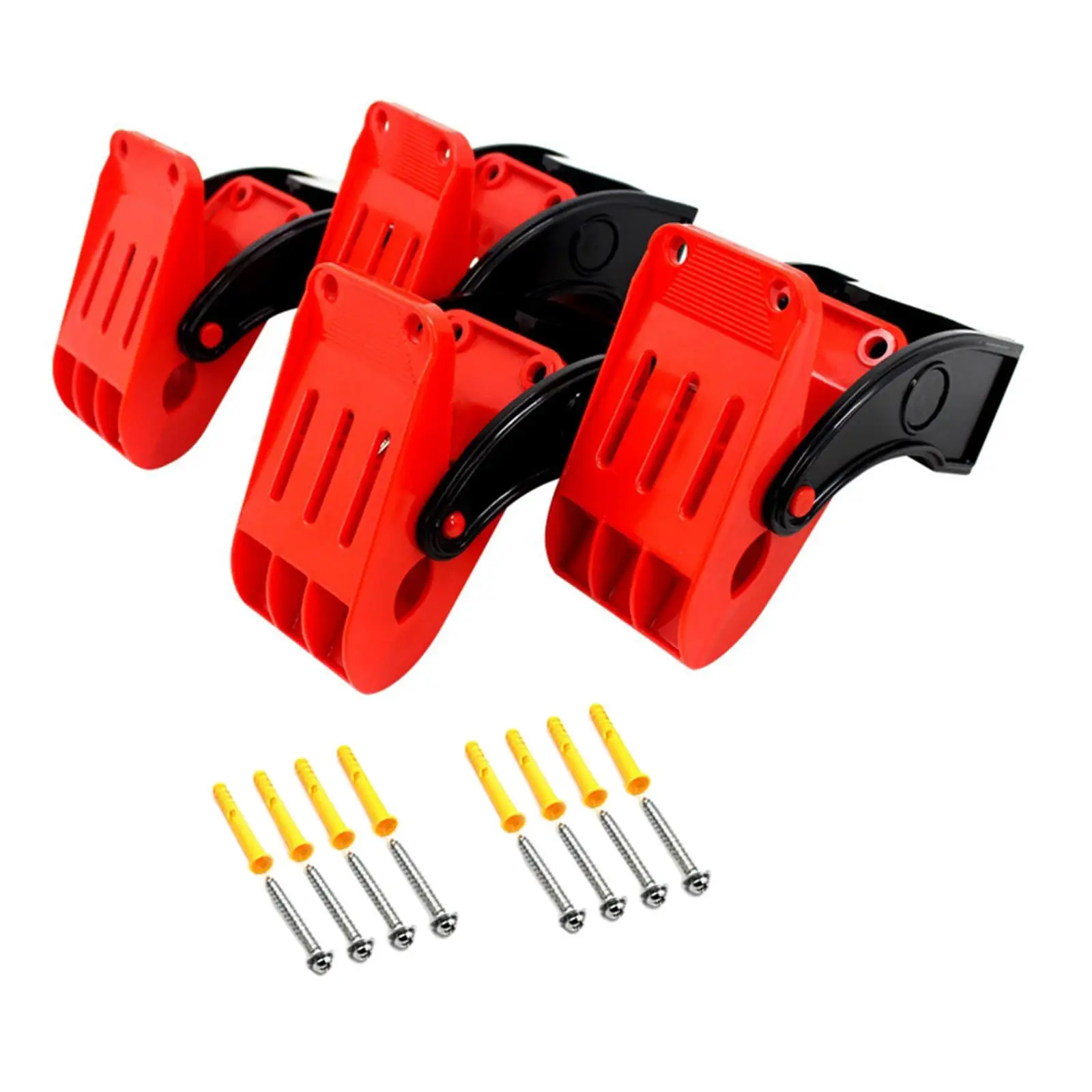 

4-шт. Зажимы для автомобильного коврика для мойки автомобиля, настенное крепление, легко чистящийся напольный коврик