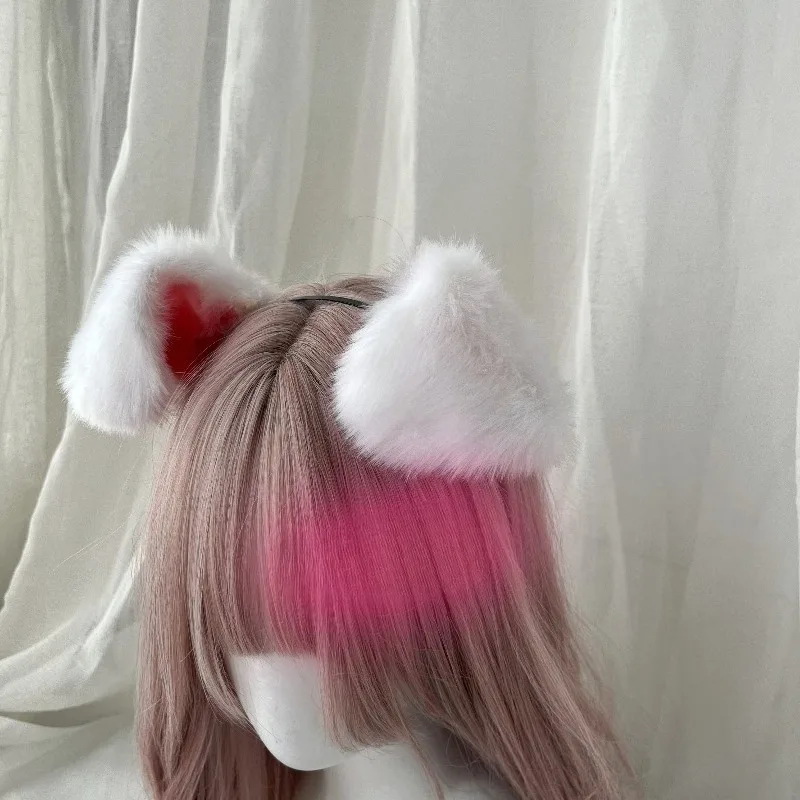 2 個手作りかわいい毛皮のようなポーチ付き犬耳しっぽセットコ - Women'S Ear Accessories のレビューと価格
