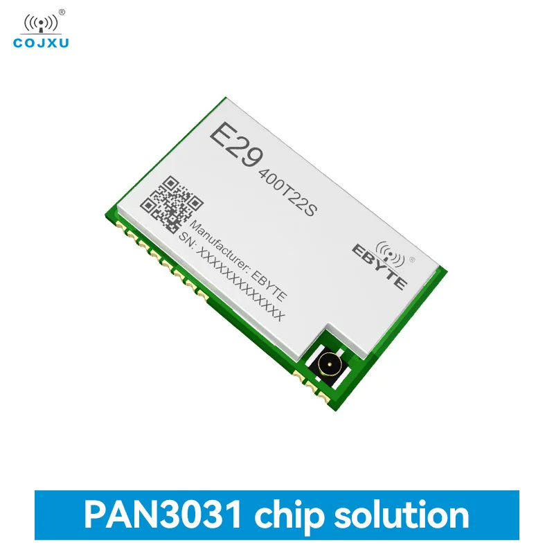 PAN3031 Wireless Module ChirpIoTTM Spread Spectrum Technology COJXU E29-400T22S UART Module Stamp Hole/IPEX SMD 22dBm 5KM