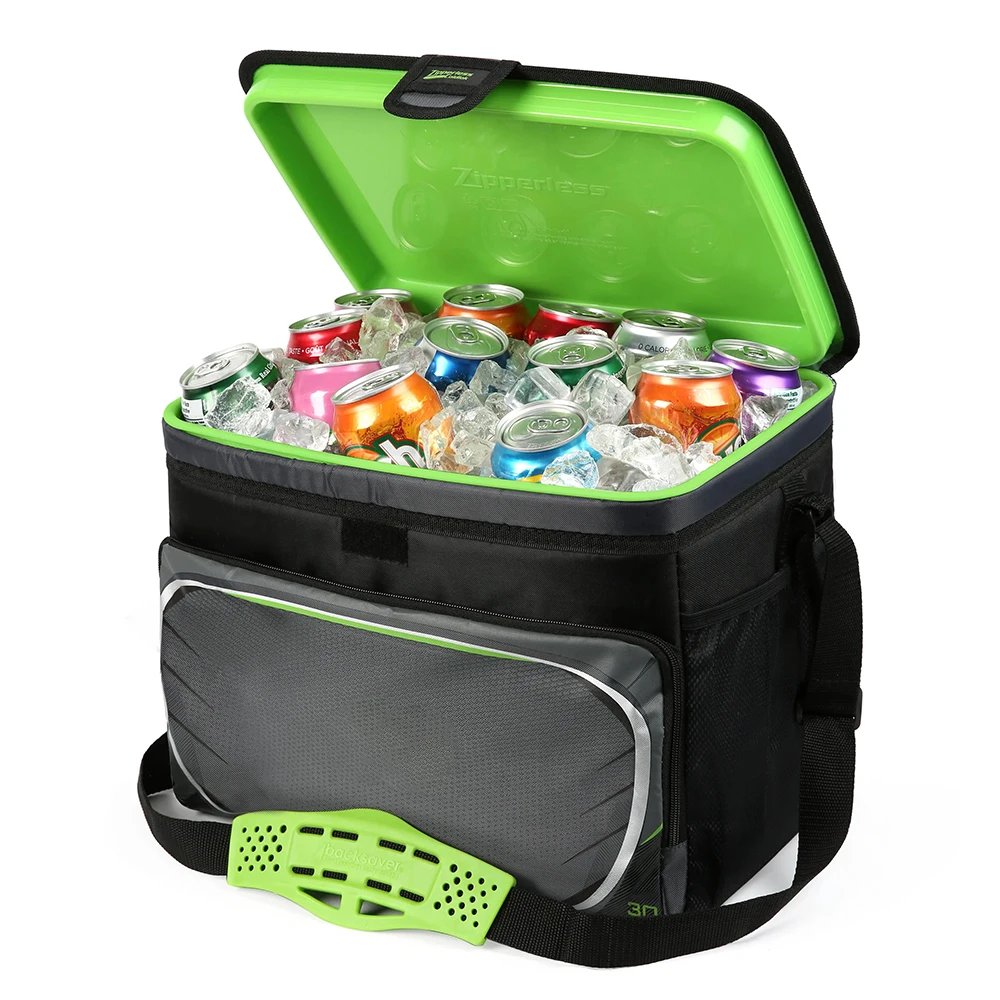 

Fandao Portable Multi-Functional Zipperless Ice Pack Suitable 22l Hard Shell Outdoor Refrigerator For In-Car Camping And Picnic