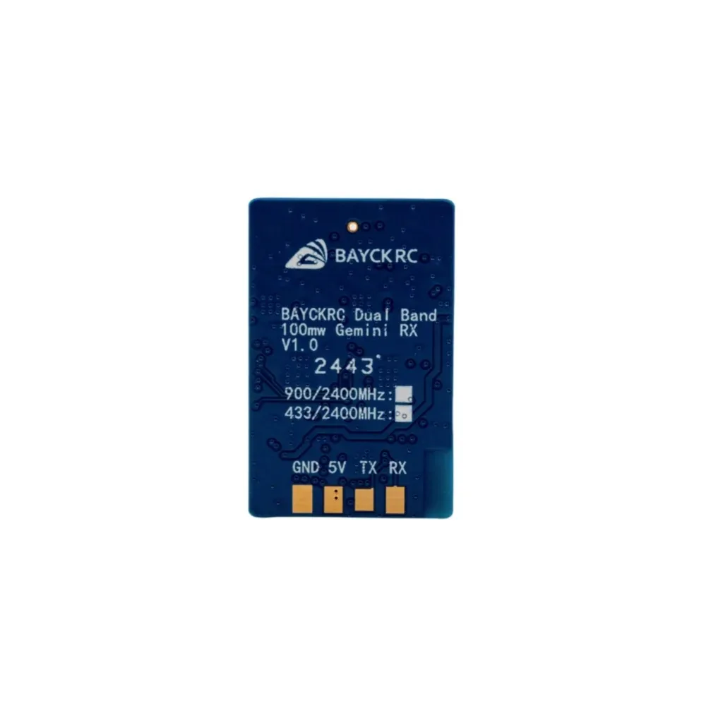 BAYCK C3 ELRS Dual-Band Gemini Empfänger 915MHz 868MHz 2.4GHz 100mW TX Dual-Antennen-Diversität 8 Modi TCXO FPV-Teile – Detail 2