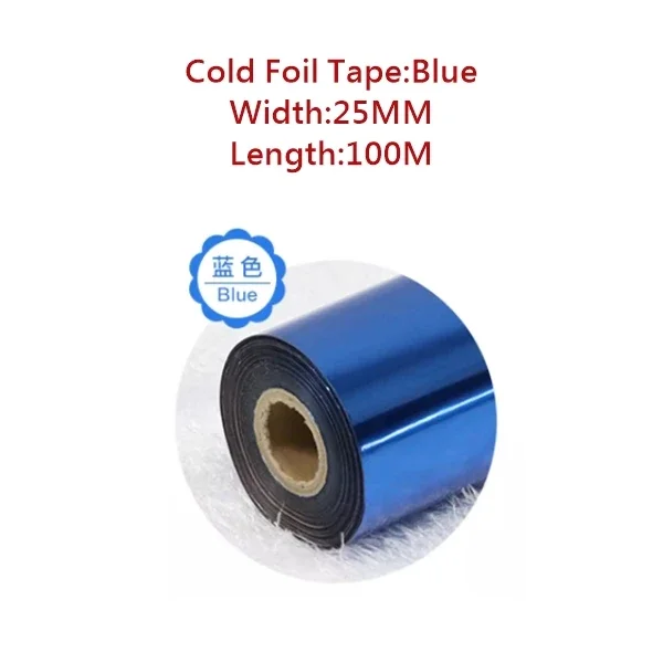 Original Cold Foil Stamp Paper Gift Shop Necessary for LY 300 Non-plate Plateless Ribbon Foil Stamping Machine Use 25MM Length