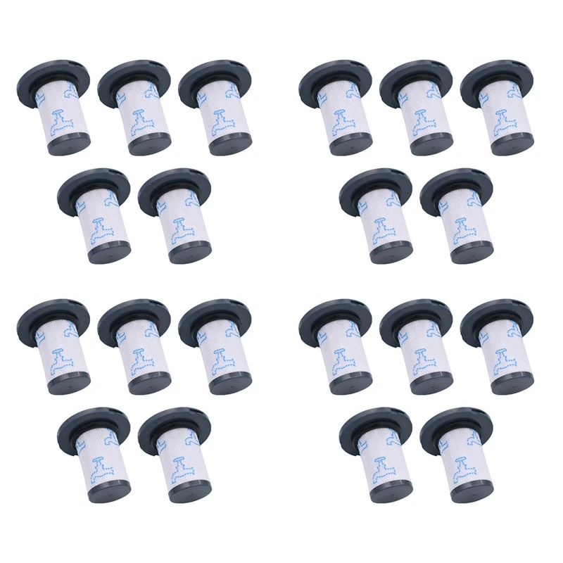 

X17A 2025 NEW-20Pcs Washable Filter For Rowenta ZR009007 RH9890WO, RH9879WO, X-FORCE FLEX Rod Vacuum Cleaners Parts Accessories
