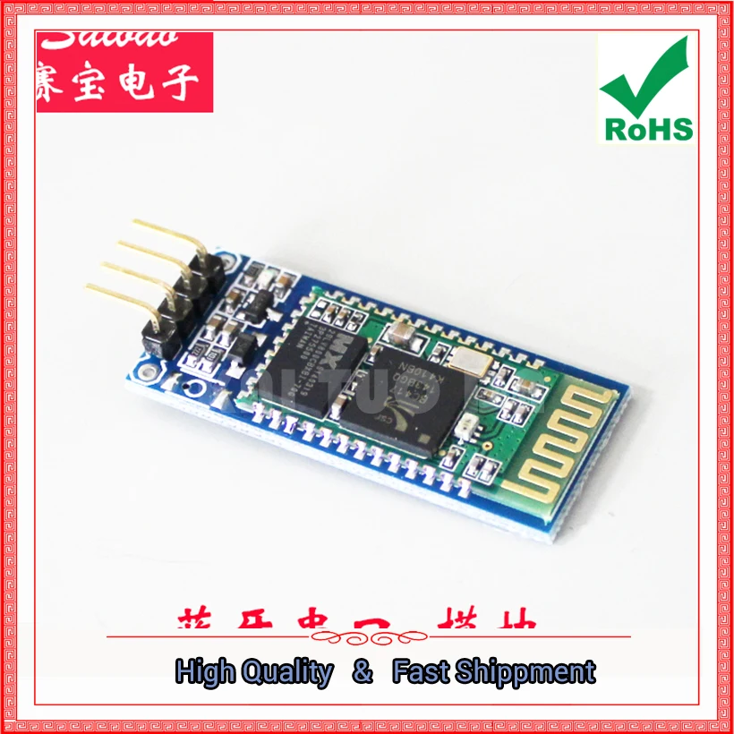 Wireless Bluetooth-compatible Serial Transparent Module Wireless Communication HC-06 Slave Bluetooth-compatible Board