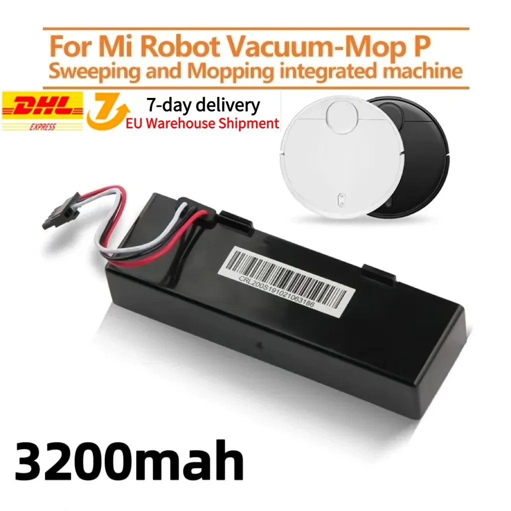 

Xiaomi Mijia STYTJ02YM Rechargeable Battery Sweeping Mopping Robot 14.8V 3200mah And For Haier JX37 Vacuum Cleaner