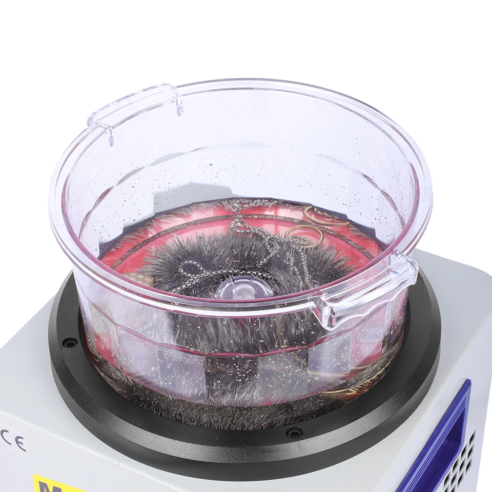 KT-185 Magnetic Tumbler Jewelry Polisher 2000 RPM Finisher AC 110V