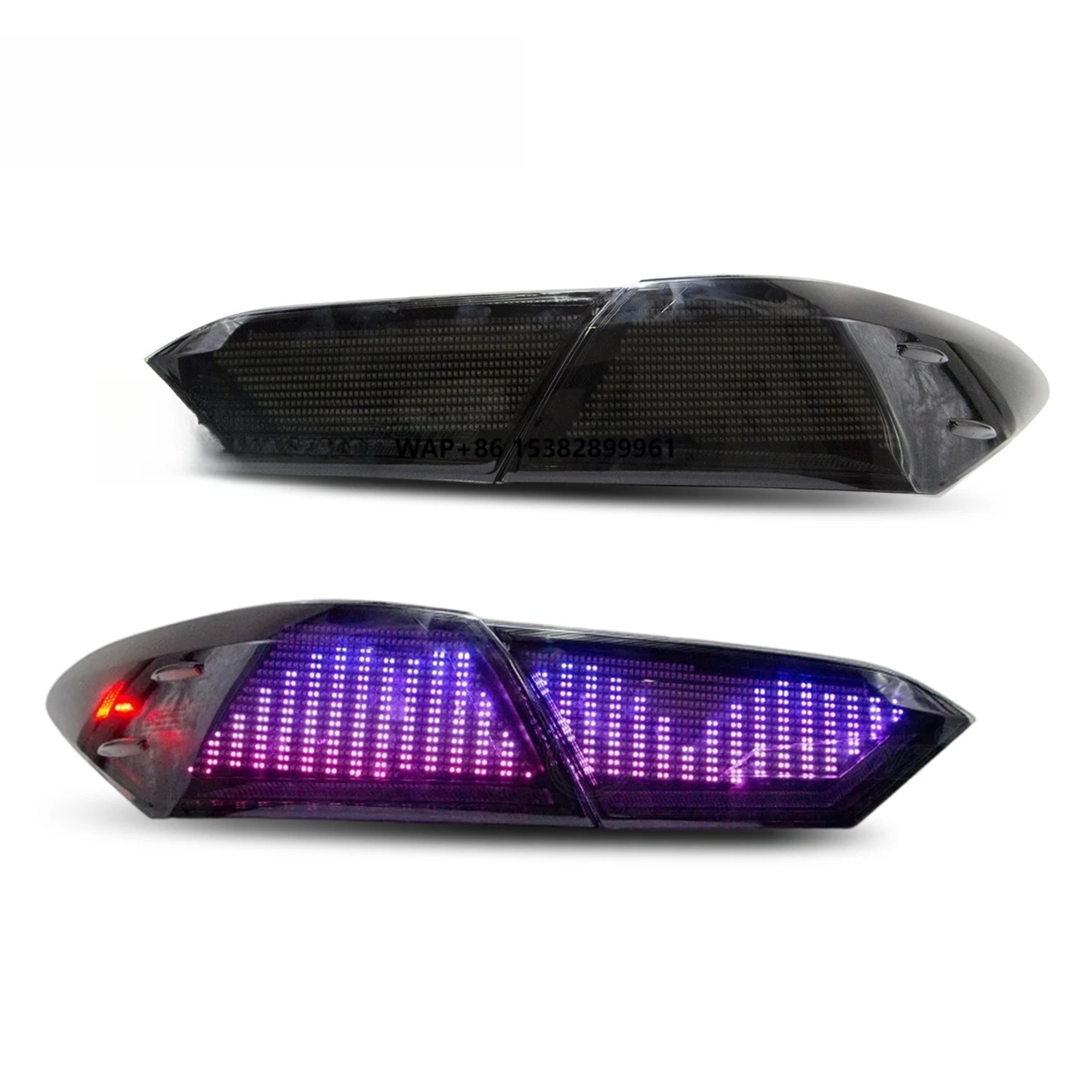 

HCMOTIONZ LED Tail Lights for Camry 2018-2024 Customize RGB Start up Animation DRL Back Lamps Assembly