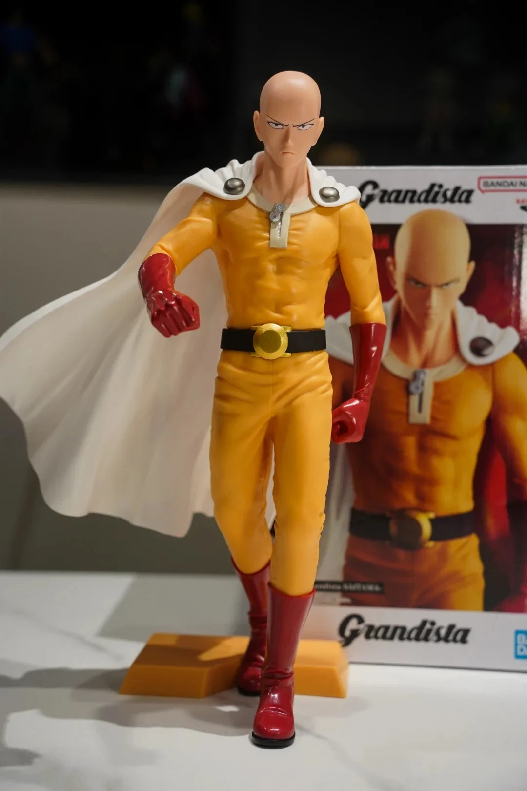 

Новинка в наличии: Оригинальная аниме-фигурка Bandai One Punch Man Сайтама, ручная работа, настольное украшение, подарок на день рождения, сюрприз