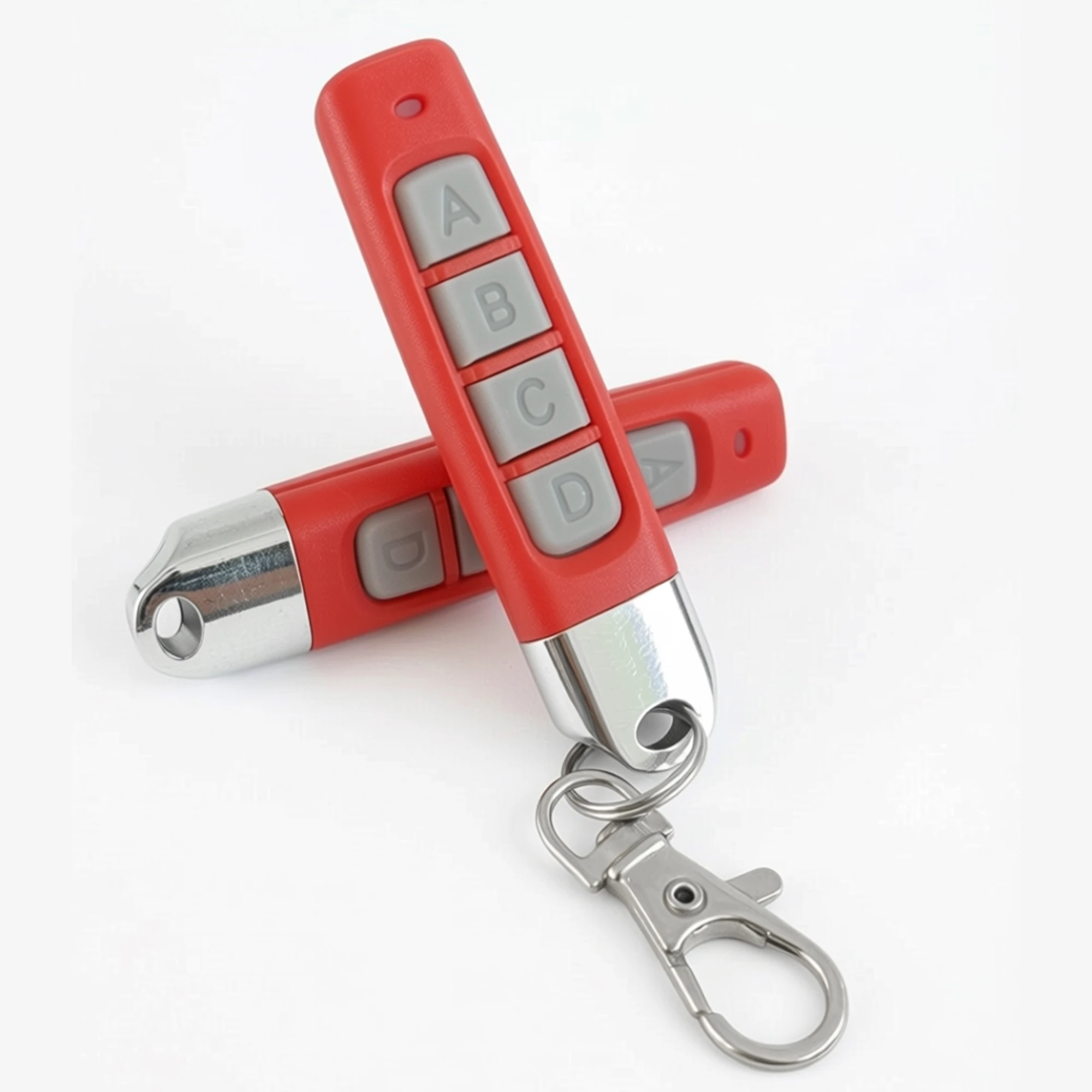 433MHz Red Thumb-Sized 433.92MHz Cloned Remote Control RF Fixed Code Copier for Garage Doors/Gate Openers